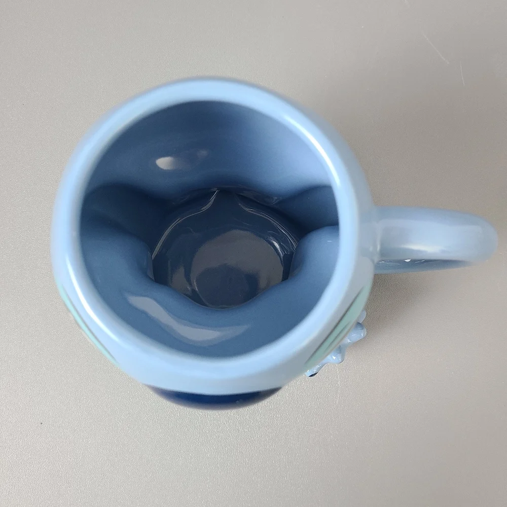 Disney Parks Stitch Figural Collectible Blue Mug